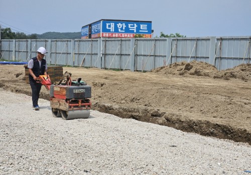 포장공장 신축공사 터파기 종료공사명 : 공장신축공사주&nbsp; 소 : 화성시 양감면 용소리연면적 : 792㎡층&nbsp; 수 : 1층설계자 : 다산건축사 사무소…